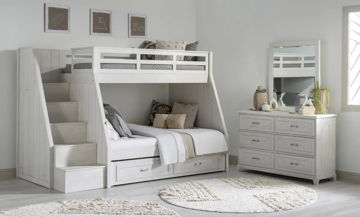 Legacy Classic Kids 3860-8140K Ashton Complete Twin over Full Bunk Bed Legacy Classic Kids 3860-8140K Ashton Complete Twin over Full Bunk Bed