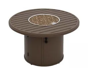 Tropitone Furniture 402342FPT-24 Banchetto 42" Round Fire Pit, Built-In Ignitor with Timer Tropitone Furniture 402342FPT-24 Banchetto 42" Round Fire Pit, Built-In Ignitor with Timer