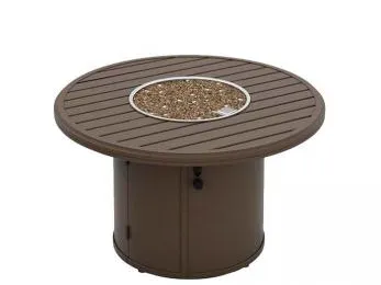 Tropitone Furniture 402342FPT-24 Banchetto 42" Round Fire Pit, Built-In Ignitor with Timer Tropitone Furniture 402342FPT-24 Banchetto 42" Round Fire Pit, Built-In Ignitor with Timer