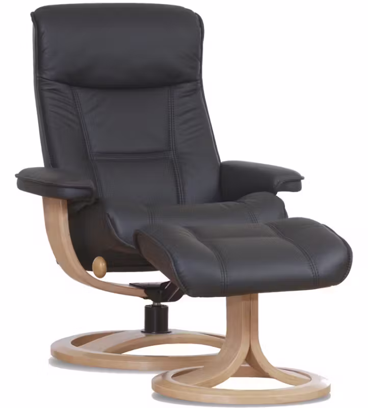 IMG Comfort NC21L Nordic 21 Recliner & Ottoman Large IMG Comfort NC21L Nordic 21 Recliner & Ottoman Large