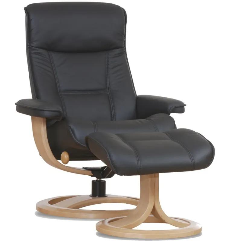 IMG Comfort NC21L Nordic 21 Recliner & Ottoman Large IMG Comfort NC21L Nordic 21 Recliner & Ottoman Large