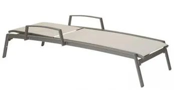 Tropitone Furniture 461433 Elance Relaxed Sling Chaise Lounge with Arms Tropitone Furniture 461433 Elance Relaxed Sling Chaise Lounge with Arms