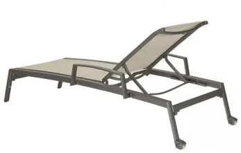 Tropitone Furniture 461433W Elance Relaxed Chaise Lounge with Arms & Wheels Tropitone Furniture 461433W Elance Relaxed Chaise Lounge with Arms & Wheels