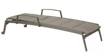 Tropitone Furniture 461433WPS Elance Padded Chaise Lounge with Arms & Wheels Tropitone Furniture 461433WPS Elance Padded Chaise Lounge with Arms & Wheels