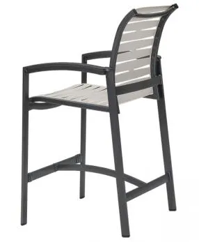 Tropitone Furniture 471126RB Elance EZ SPAN Bar Stool Ribbon Segment Tropitone Furniture 471126RB Elance EZ SPAN Bar Stool Ribbon Segment