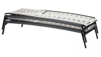 Tropitone Furniture 471132WV Elance EZ SPAN Wave Segment Chaise Lounge Armless Tropitone Furniture 471132WV Elance EZ SPAN Wave Segment Chaise Lounge Armless