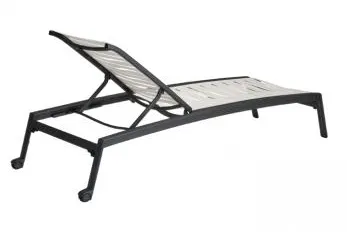 Tropitone Furniture 471132WVW Elance EZ SPAN Wave Segment Chaise Lounge Armless Tropitone Furniture 471132WVW Elance EZ SPAN Wave Segment Chaise Lounge Armless