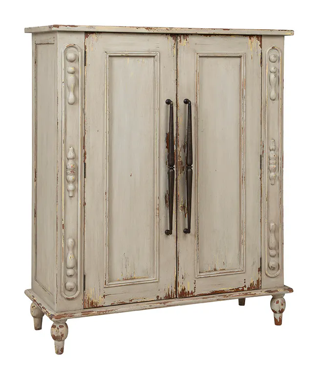 Furniture Classics 4742AF47 Distressed Bijou Hall Cabinet Furniture Classics 4742AF47 Distressed Bijou Hall Cabinet