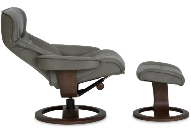 IMG Comfort NC38L Nordic 38 Recliner & Ottoman Large IMG Comfort NC38L Nordic 38 Recliner & Ottoman Large