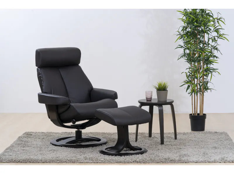 IMG Comfort NC85L Nordic 85 Recliner & Ottoman Large IMG Comfort NC85L Nordic 85 Recliner & Ottoman Large