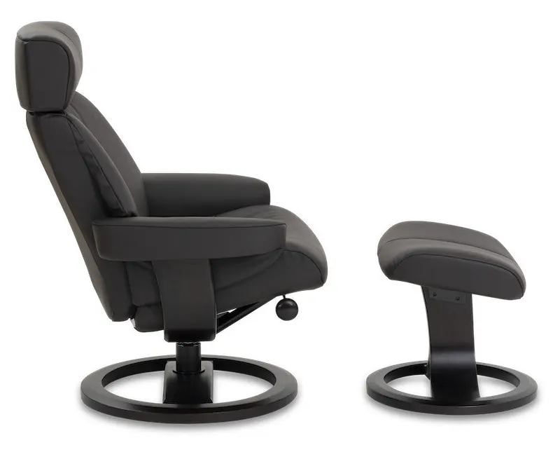 IMG Comfort NC85L Nordic 85 Recliner & Ottoman Large IMG Comfort NC85L Nordic 85 Recliner & Ottoman Large