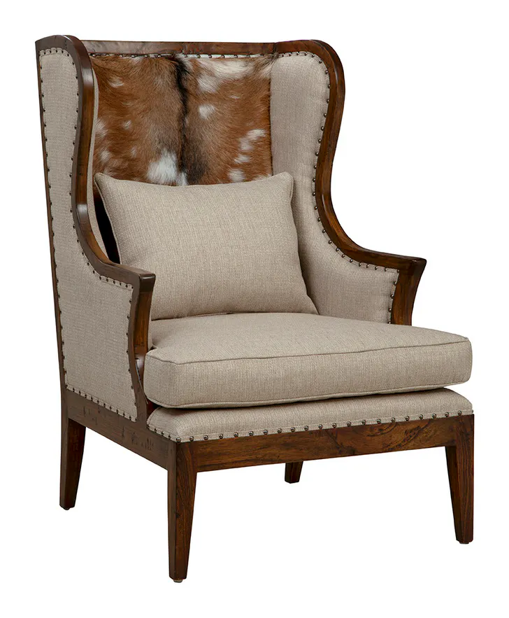 Furniture Classics 51577QS Dark Billings Wing Chair Furniture Classics 51577QS Dark Billings Wing Chair