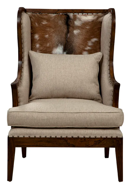 Furniture Classics 51577QS Dark Billings Wing Chair Furniture Classics 51577QS Dark Billings Wing Chair