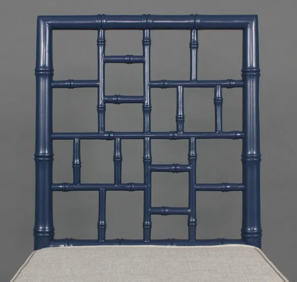 Furniture Classics 51974AZ2 Blue Hugo Side Chair Furniture Classics 51974AZ2 Blue Hugo Side Chair