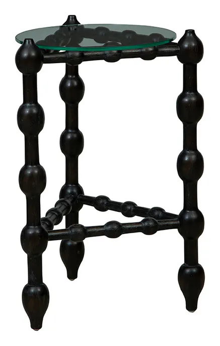 Furniture Classics 57976AF36 Black Marcos End Table Furniture Classics 57976AF36 Black Marcos End Table