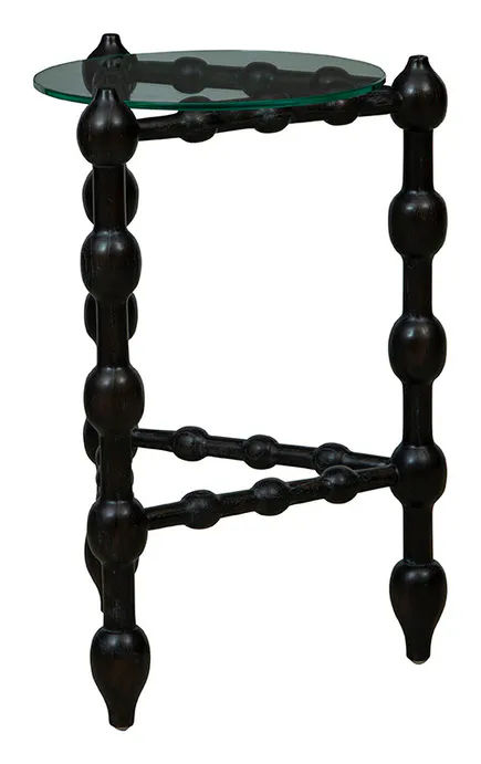 Furniture Classics 57976AF36 Black Marcos End Table Furniture Classics 57976AF36 Black Marcos End Table