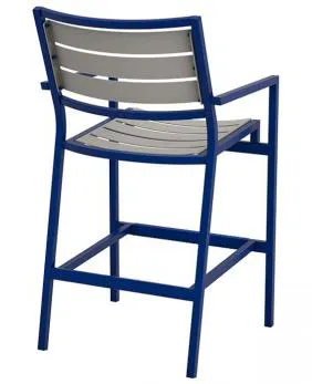 Tropitone Furniture 591026MS Cabana Club Aluminum Slat Bar Stool Tropitone Furniture 591026MS Cabana Club Aluminum Slat Bar Stool