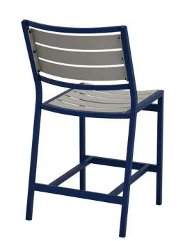 Tropitone Furniture 591429MS-25 Cabana Club Armless Aluminum Slat Counter Height Stool Tropitone Furniture 591429MS-25 Cabana Club Armless Aluminum Slat Counter Height Stool