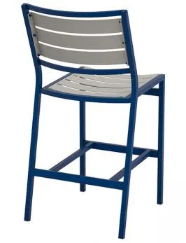 Tropitone Furniture 591429MS-28 Cabana Club Armless Aluminum Slat Bar Stool Tropitone Furniture 591429MS-28 Cabana Club Armless Aluminum Slat Bar Stool