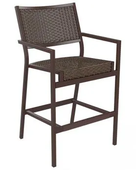Tropitone Furniture 592326WS-30 Cabana Club Woven Bar Stool Tropitone Furniture 592326WS-30 Cabana Club Woven Bar Stool