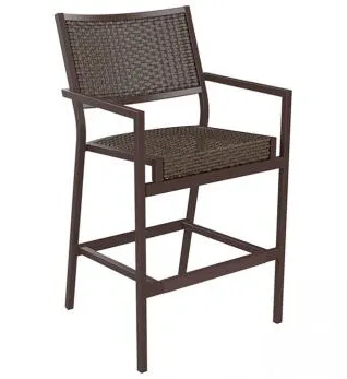 Tropitone Furniture 592326WS-30 Cabana Club Woven Bar Stool Tropitone Furniture 592326WS-30 Cabana Club Woven Bar Stool