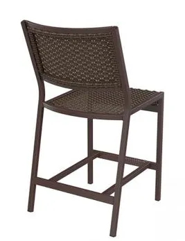 Tropitone Furniture 591529WS-25 Cabana Club Woven Armless Counter Height Stool Tropitone Furniture 591529WS-25 Cabana Club Woven Armless Counter Height Stool