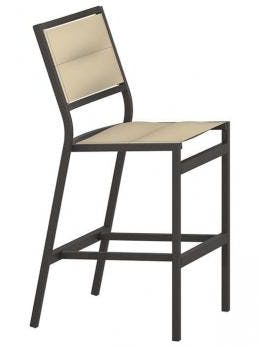 Tropitone Furniture 592329PS-30 Cabana Club Padded Sling Armless Stationary Bar Stool Tropitone Furniture 592329PS-30 Cabana Club Padded Sling Armless Stationary Bar Stool