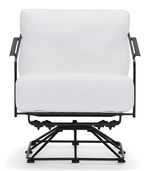 Woodard 5B0077 Reed Swivel Lounge Chair Woodard 5B0077 Reed Swivel Lounge Chair