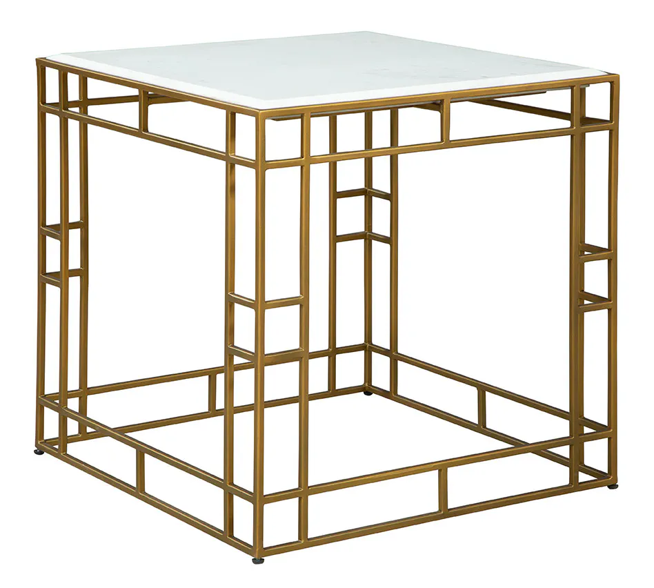 Furniture Classics 60-107 Gold Cubes Side Table Furniture Classics 60-107 Gold Cubes Side Table