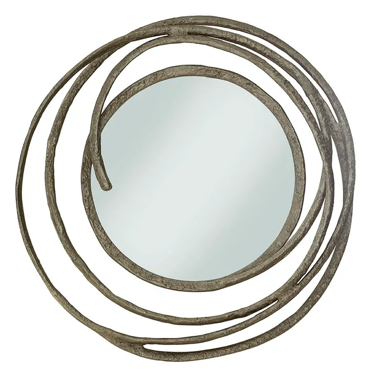 Furniture Classics 60-62 Gold Circles Mirror Furniture Classics 60-62 Gold Circles Mirror