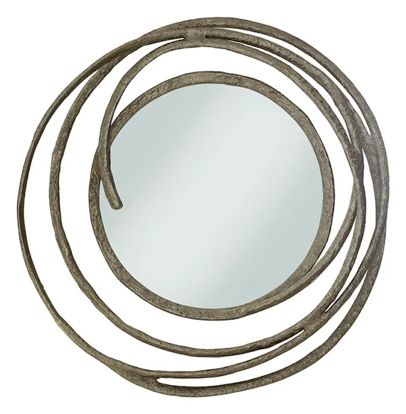 Furniture Classics 60-62 Gold Circles Mirror Furniture Classics 60-62 Gold Circles Mirror