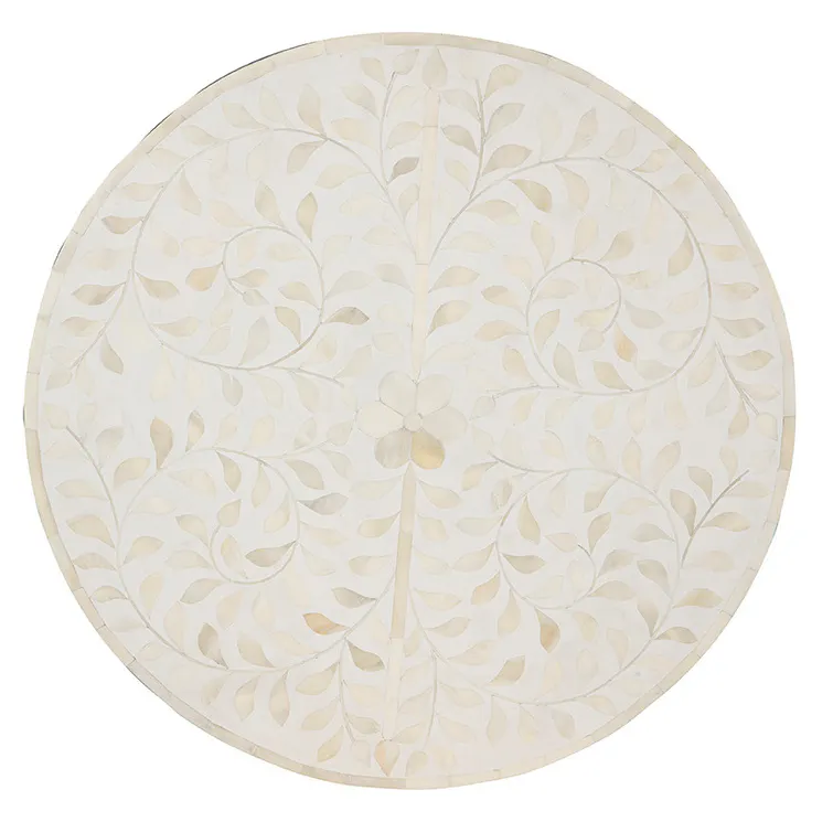 Furniture Classics 60-73 White Shell End Table Furniture Classics 60-73 White Shell End Table