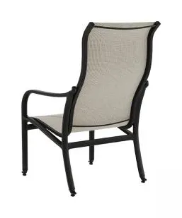 Tropitone Furniture 682101 Andover Sling High Back Dining Chair Tropitone Furniture 682101 Andover Sling High Back Dining Chair