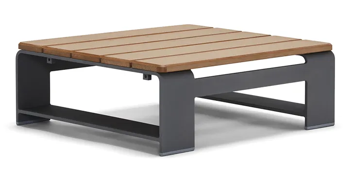 Woodard 7B0439N Gather Side Table with NexTeak Top Woodard 7B0439N Gather Side Table with NexTeak Top