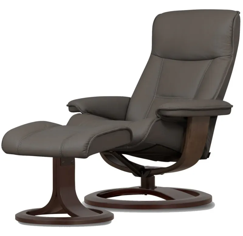 IMG Comfort NC21L Nordic 21 Recliner & Ottoman Large IMG Comfort NC21L Nordic 21 Recliner & Ottoman Large