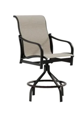 Tropitone Furniture 682127-28 Andover Sling Bar Stool Tropitone Furniture 682127-28 Andover Sling Bar Stool