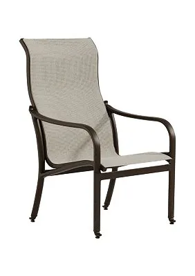 Tropitone Furniture 682101 Andover Sling High Back Dining Chair