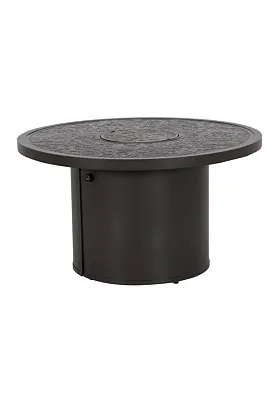 Tropitone Furniture 282042FPL-24 Arazzo 42″ Round, 24″ Height, Match Lit Fire Pit
