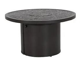 Tropitone Furniture 282042FPL-24 Arazzo 42" Round, 24" Height, Match Lit Fire Pit Tropitone Furniture 282042FPL-24 Arazzo 42" Round, 24" Height, Match Lit Fire Pit