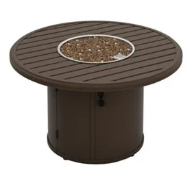 Tropitone Furniture 401642FPM Banchetto 42" Round Fire Pit, Manual Ignition Tropitone Furniture 401642FPM Banchetto 42" Round Fire Pit, Manual Ignition