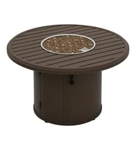 Tropitone Furniture 401642FPM Banchetto 42" Round Fire Pit, Manual Ignition Tropitone Furniture 401642FPM Banchetto 42" Round Fire Pit, Manual Ignition