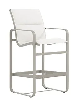 Tropitone Furniture 422429PS-25 Brasilia Padded Sling, Bar Stool Stationary 25" Tropitone Furniture 422429PS-25 Brasilia Padded Sling, Bar Stool Stationary 25"