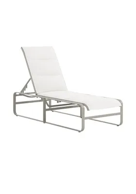Tropitone Furniture 422432PS Brasilia Padded Sling Chaise Lounge
