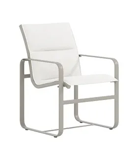 Tropitone Furniture 422437PS Brasilia Padded Sling, Dining Chair Low Back Tropitone Furniture 422437PS Brasilia Padded Sling, Dining Chair Low Back