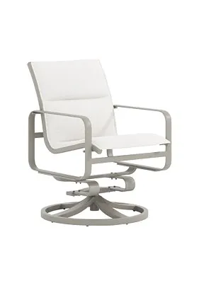 Tropitone Furniture 422469PS Brasilia Padded Sling Swivel Rocker Low Back