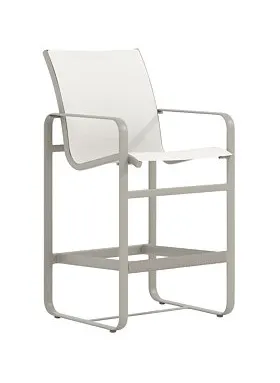 Tropitone Furniture 422429-28 Brasilia Sling Bar Stool Stationary 28" Tropitone Furniture 422429-28 Brasilia Sling Bar Stool Stationary 28"
