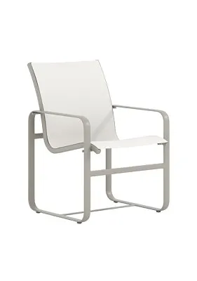 Tropitone Furniture 422437 Brasilia Sling Dining Chair Low Back