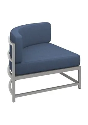 Tropitone Furniture 591610CC Cabana Club Cushion Curved Corner Module (17″ Seat Height)