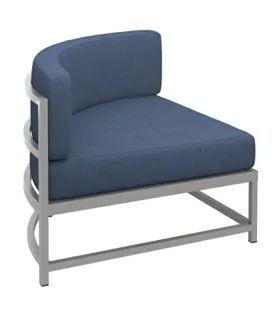 Tropitone Furniture 591610CC Cabana Club Cushion Curved Corner Module (17" Seat Height) Tropitone Furniture 591610CC Cabana Club Cushion Curved Corner Module (17" Seat Height)