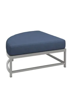 Tropitone Furniture 591608CO Cabana Club Cushion Curved Ottoman (17″ Seat Height)